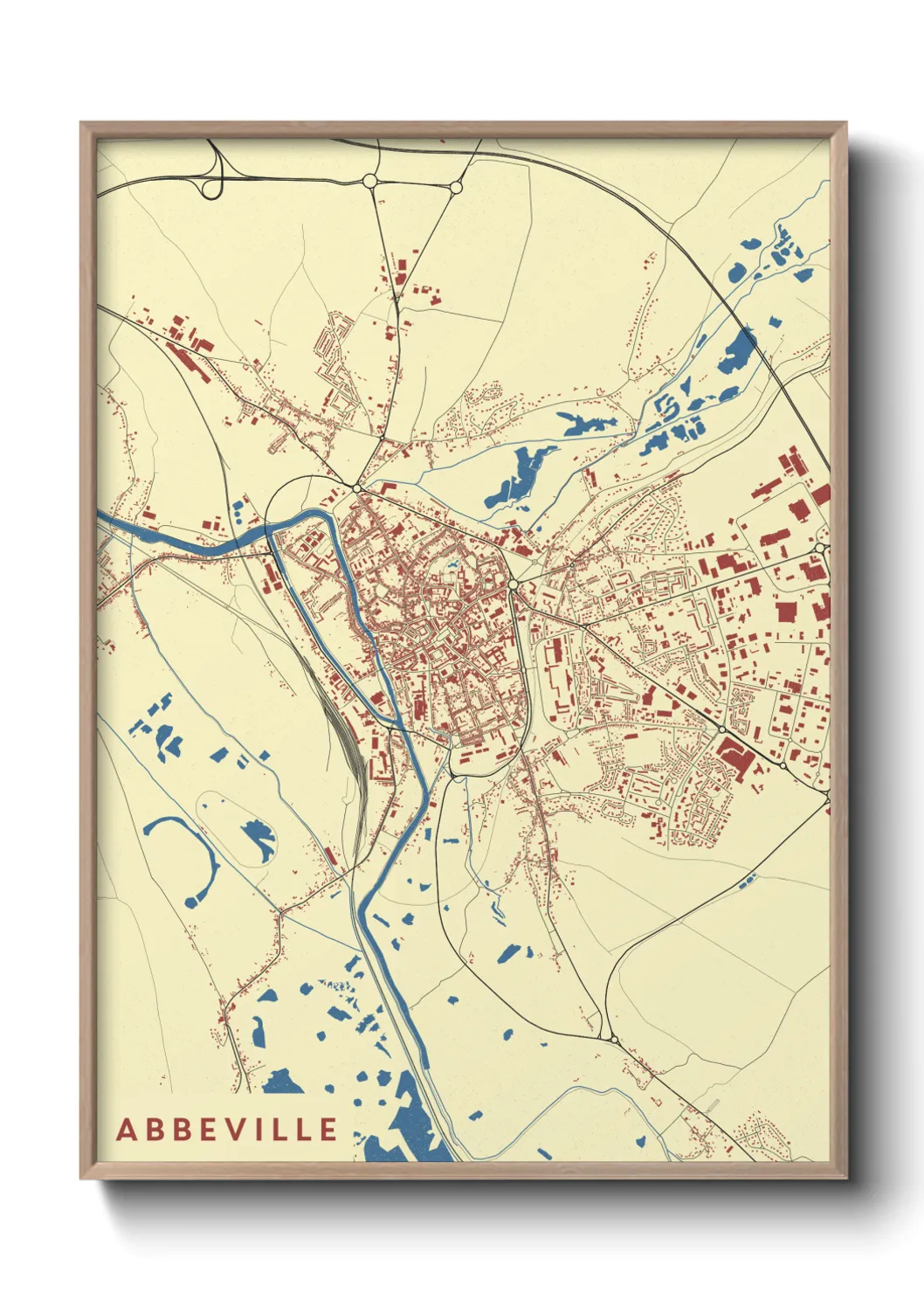 Un poster carteAbbeville