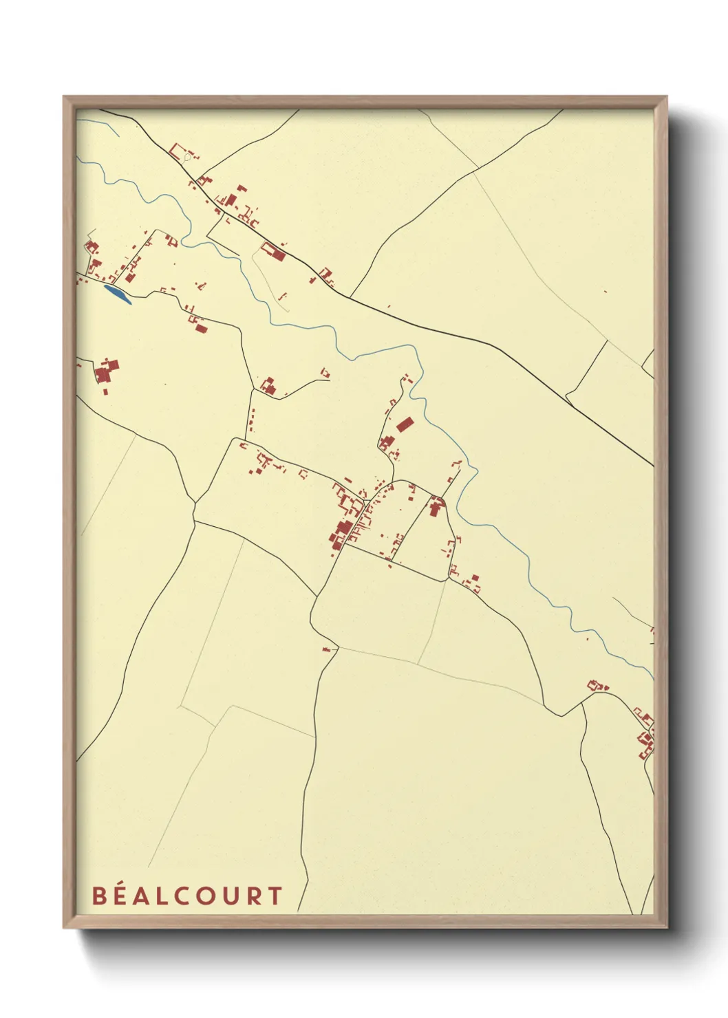 Un poster carteBéalcourt