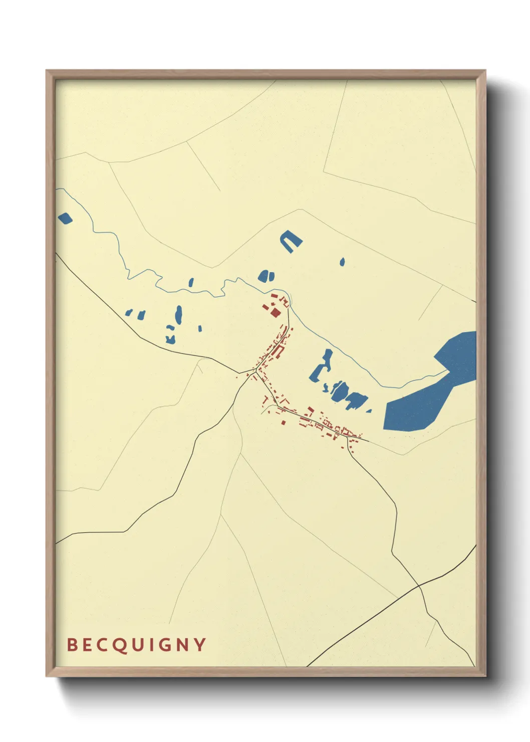 Un poster carteBecquigny