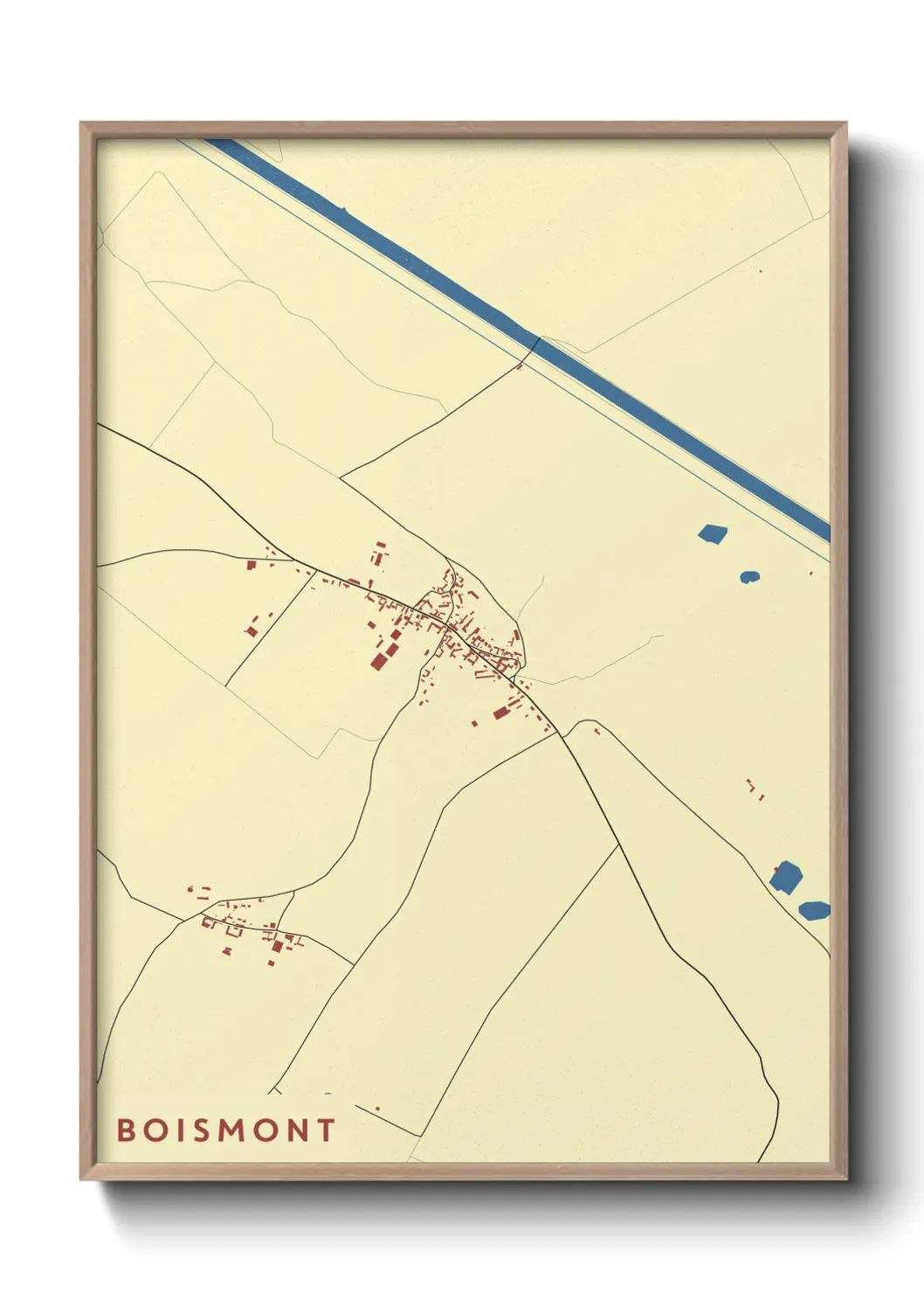 Un poster carteBoismont