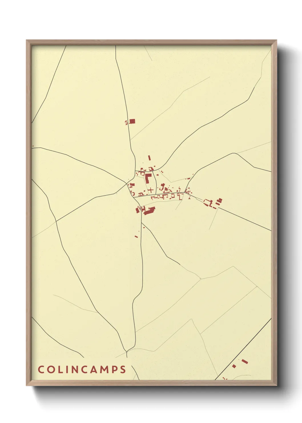 Un poster carteColincamps