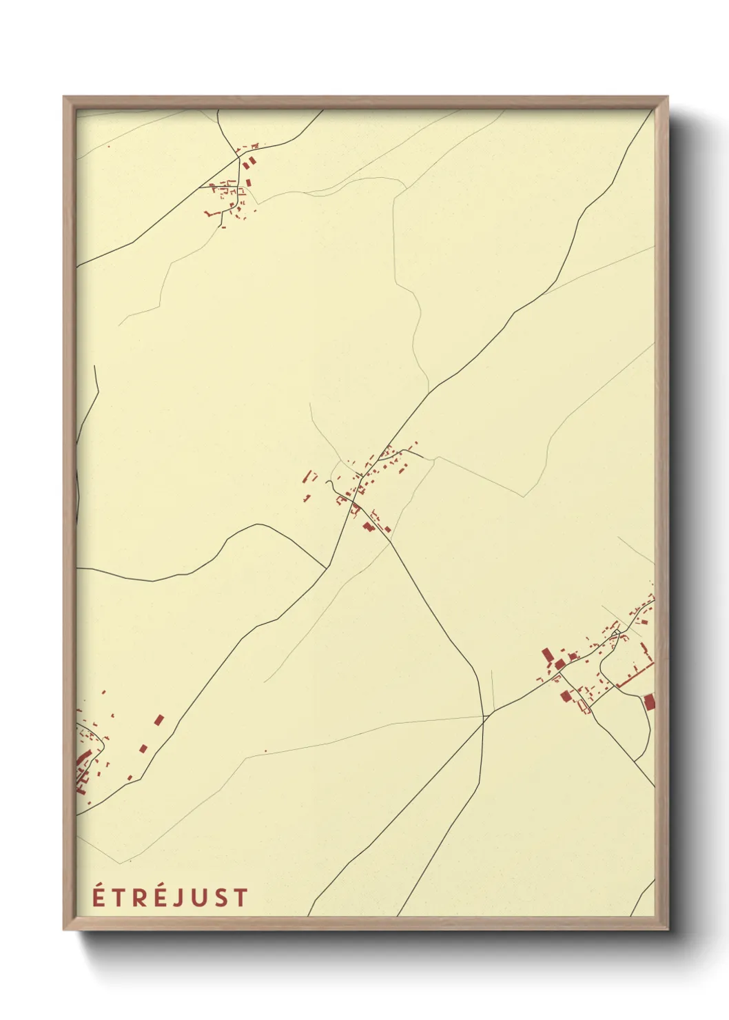 Un poster carteÉtréjust