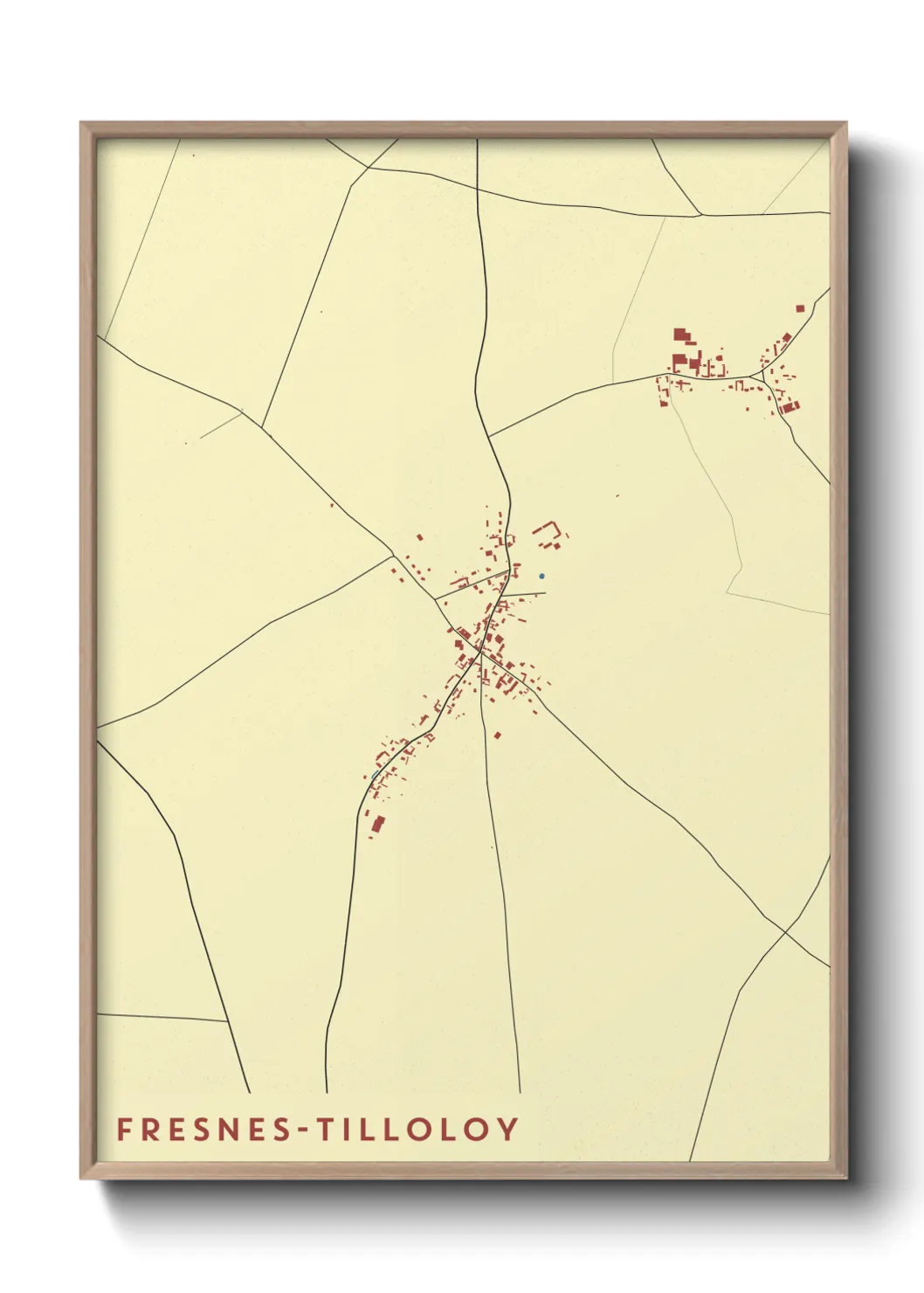 Un poster carteFresnes-Tilloloy