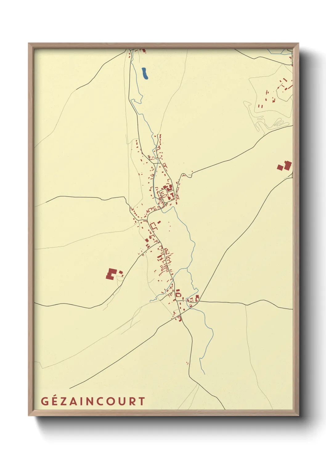 Un poster carteGézaincourt