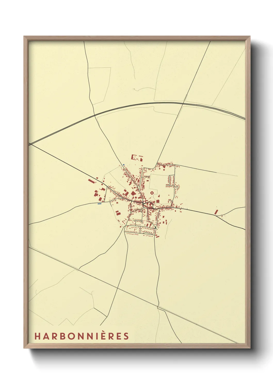 Un poster carteHarbonnières