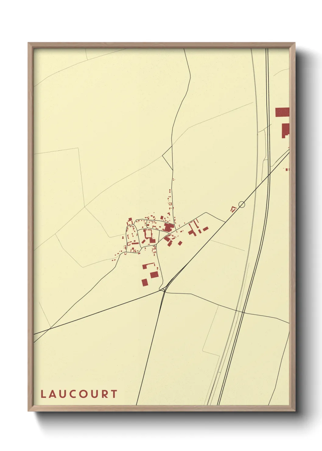 Un poster carteLaucourt