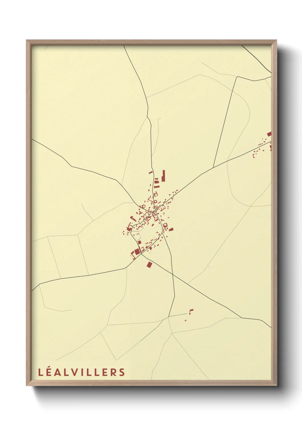 Un poster carteLéalvillers