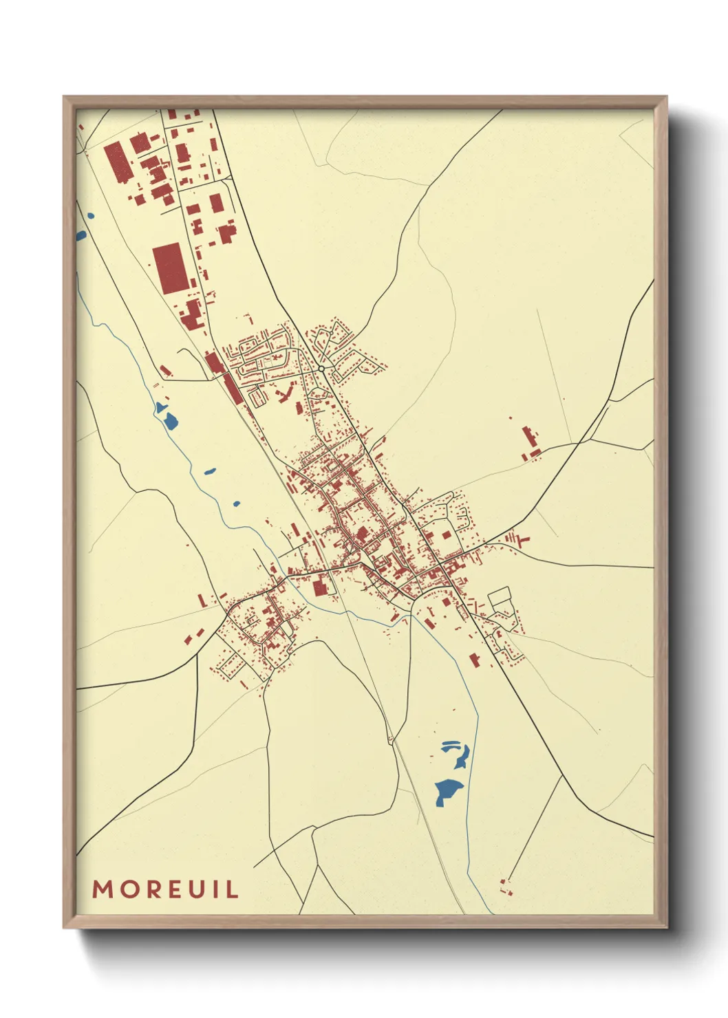 Un poster carteMoreuil