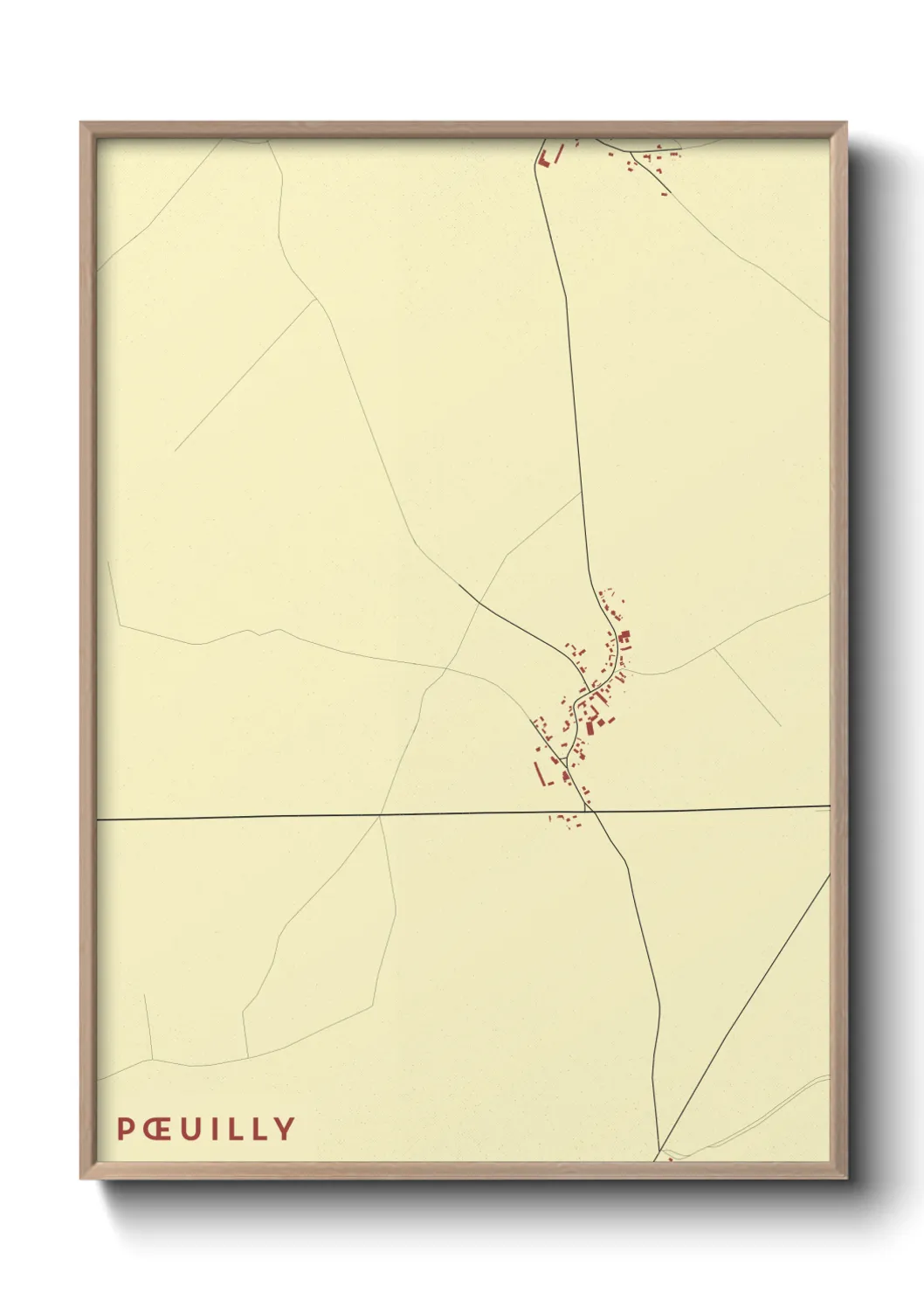 Un poster cartePœuilly