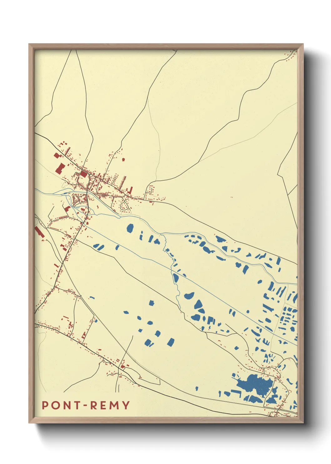 Un poster cartePont-Remy