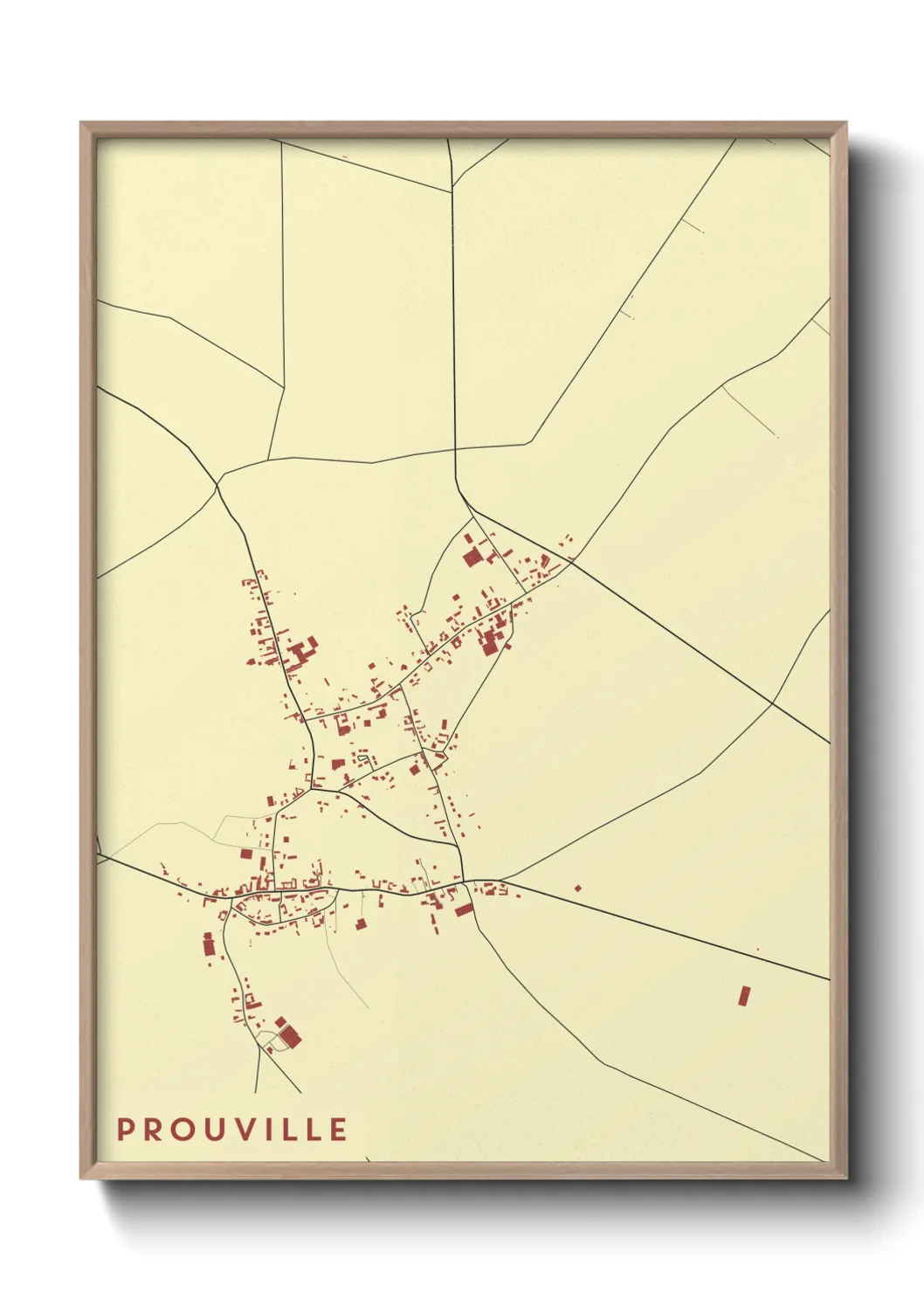 Un poster carteProuville