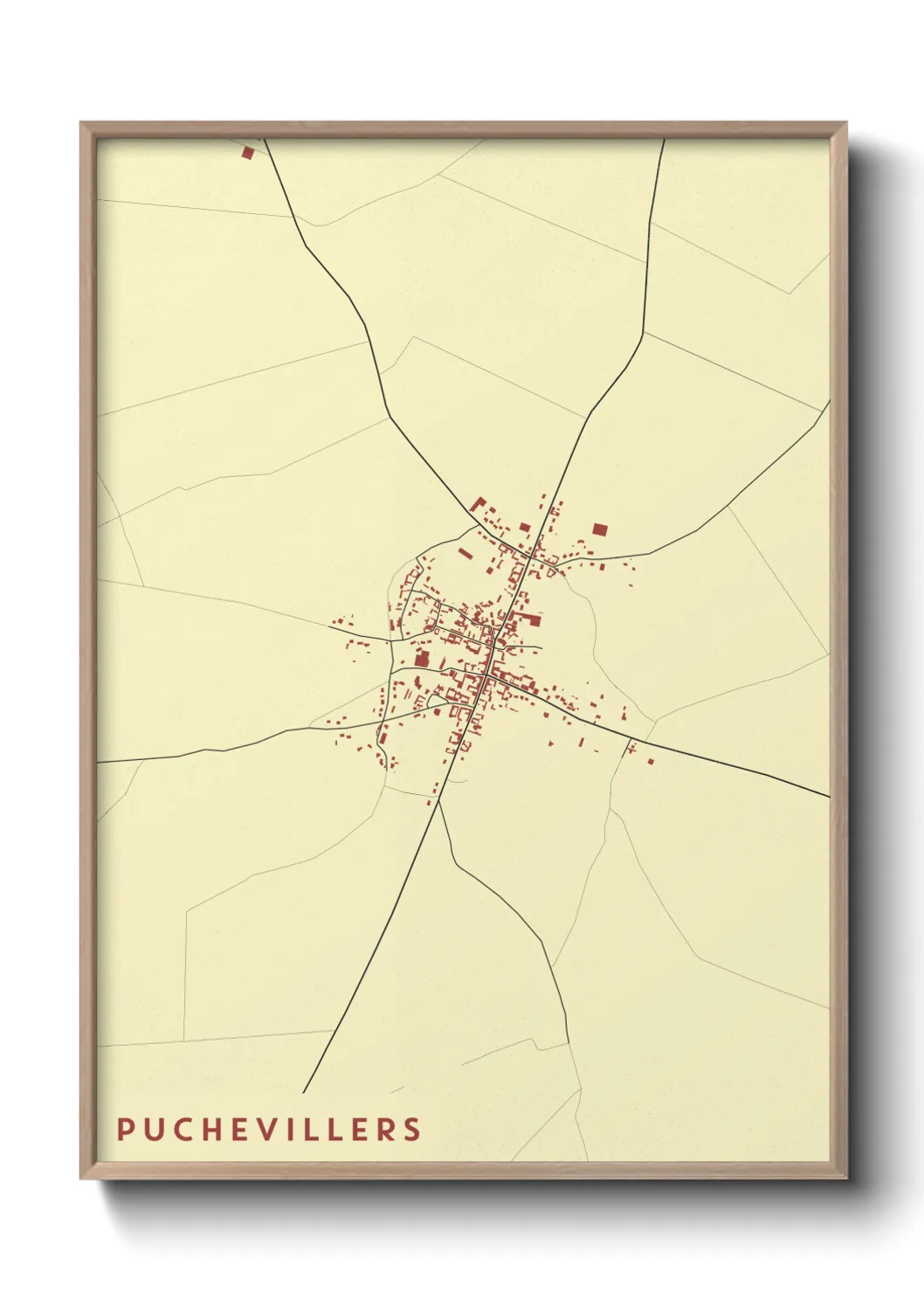 Un poster cartePuchevillers