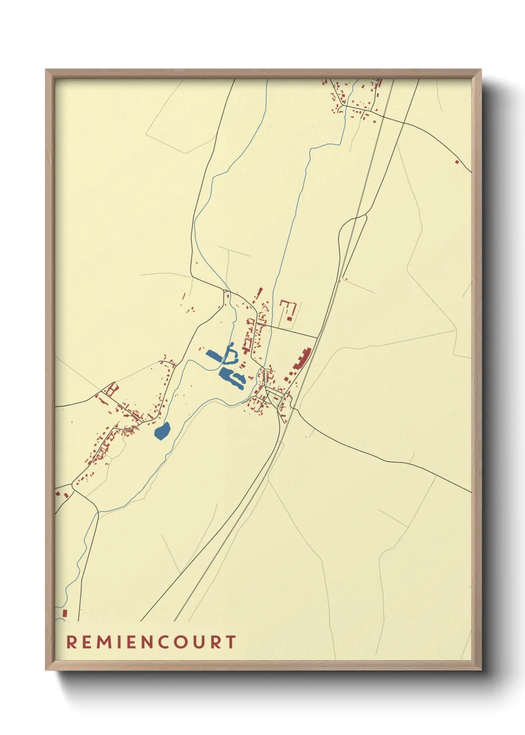 Un poster carteRemiencourt