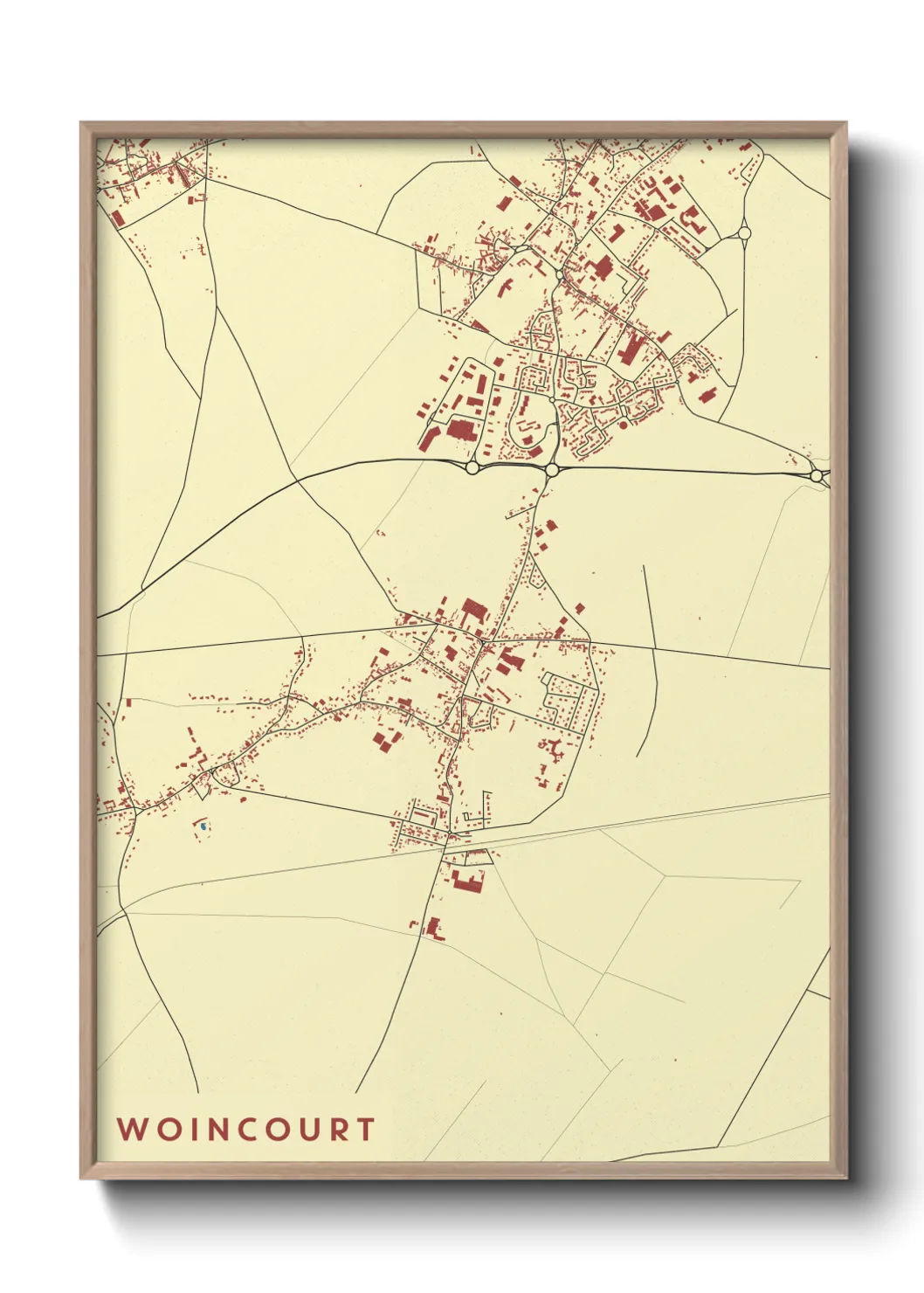 Un poster carteWoincourt