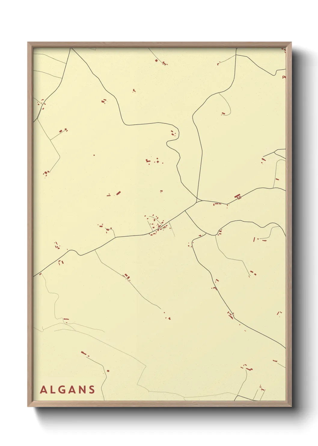 Un poster carteAlgans