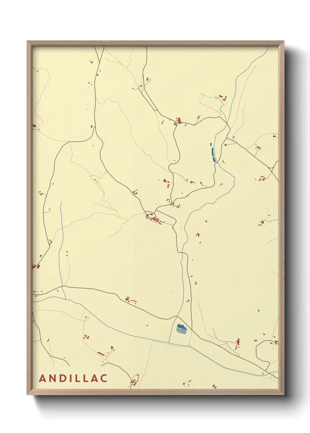 Un poster carteAndillac