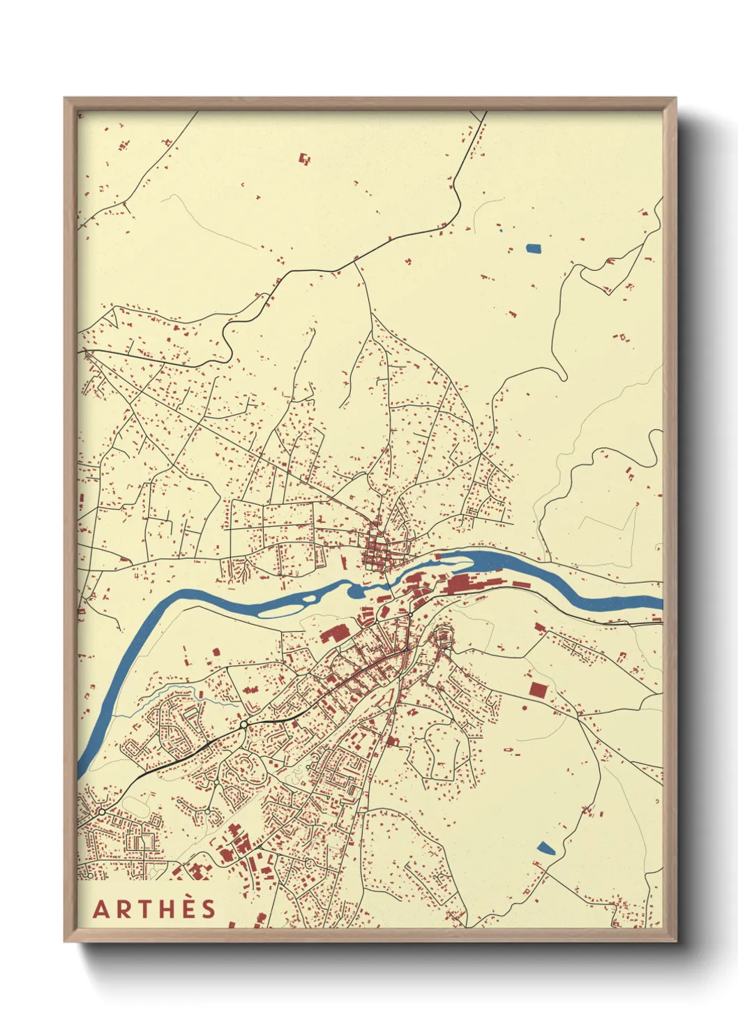 Un poster carteArthès