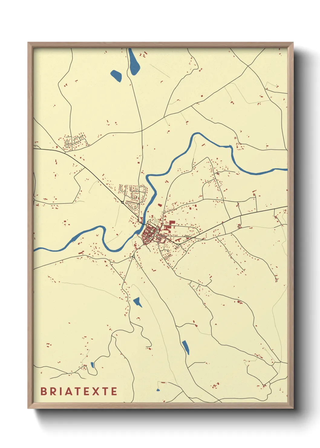 Un poster carteBriatexte