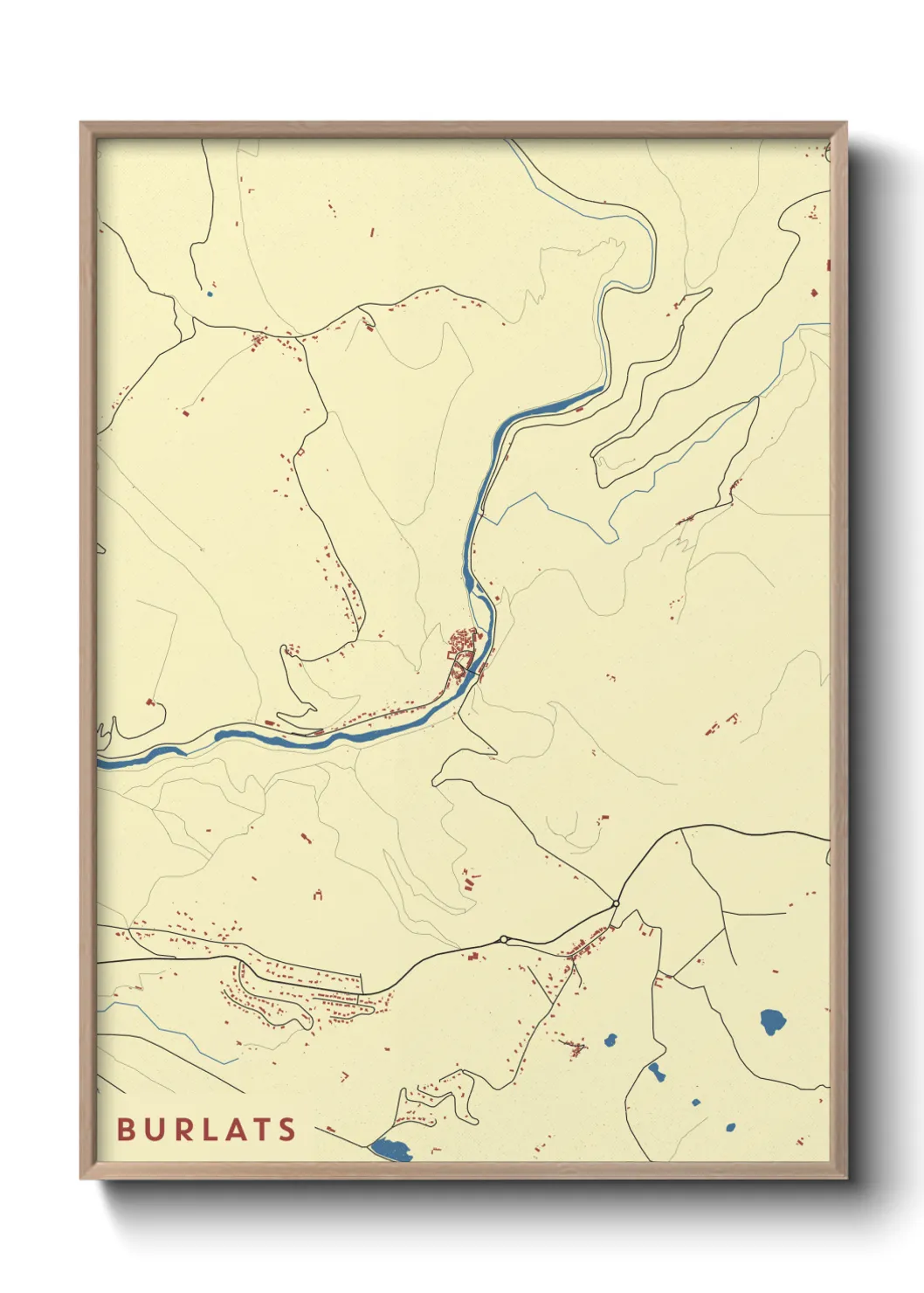 Un poster carteBurlats