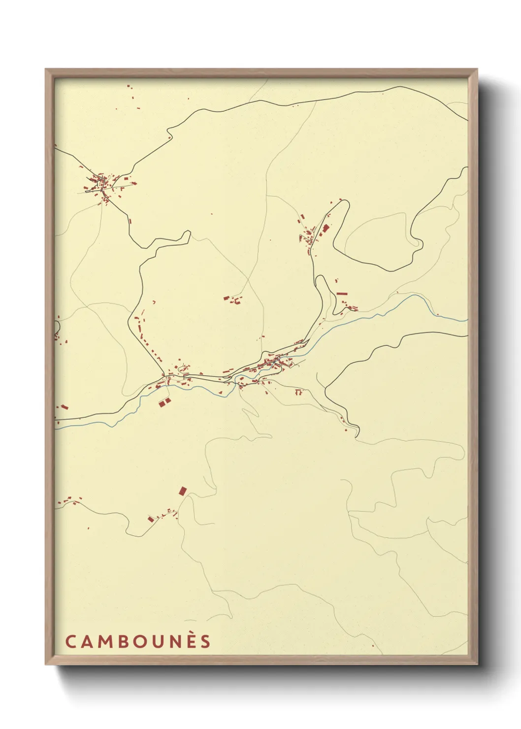 Un poster carteCambounès