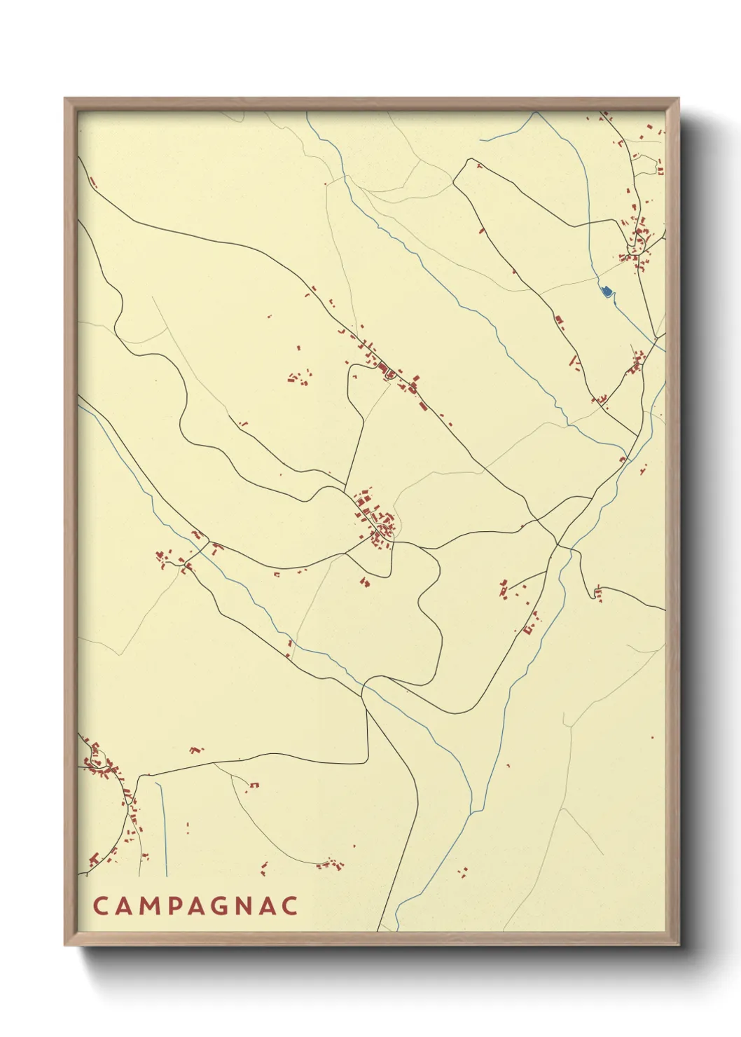 Un poster carteCampagnac