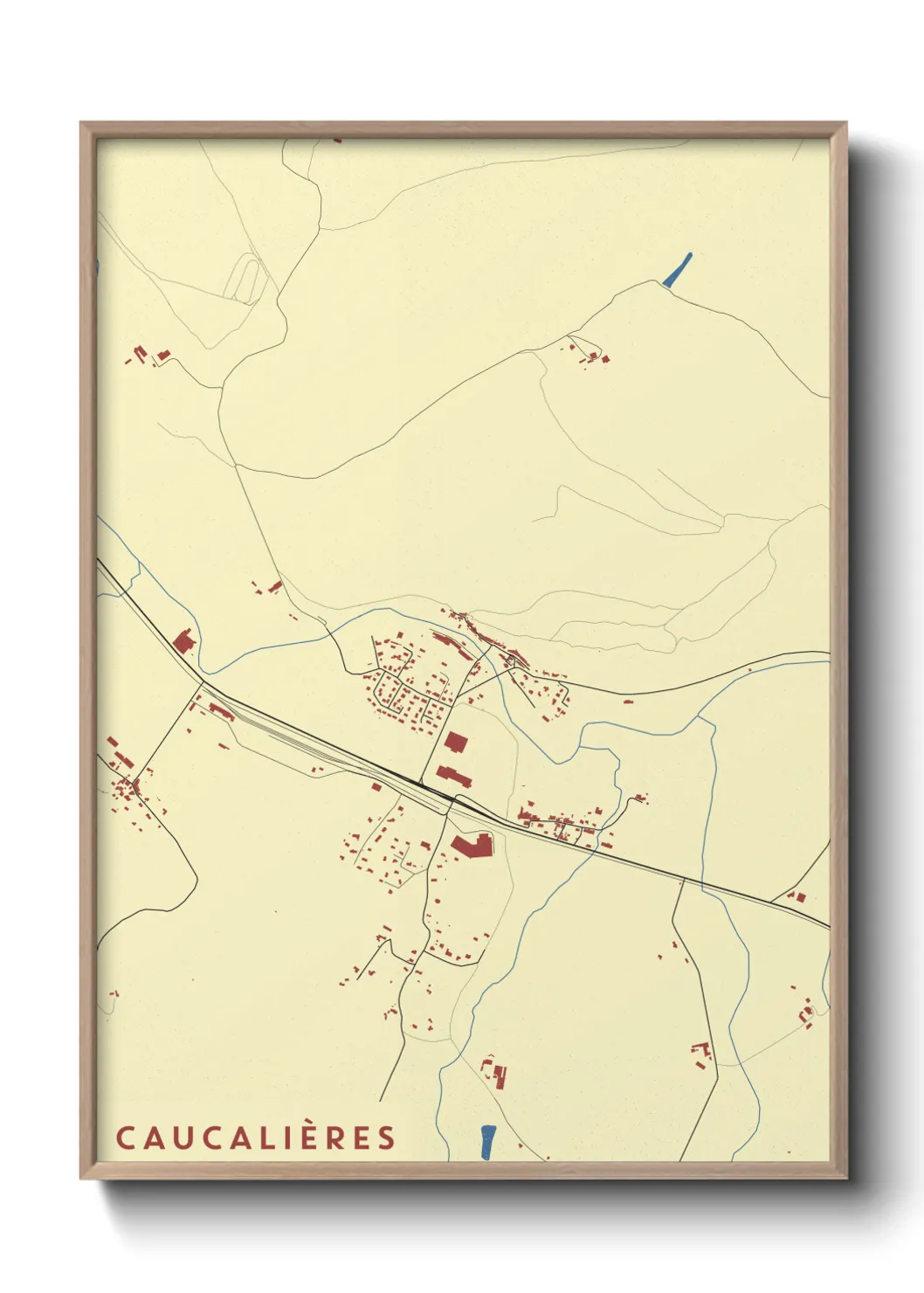 Un poster carteCaucalières