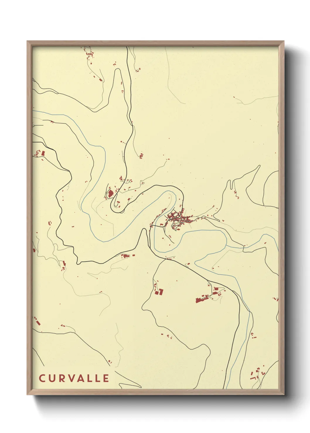 Un poster carteCurvalle