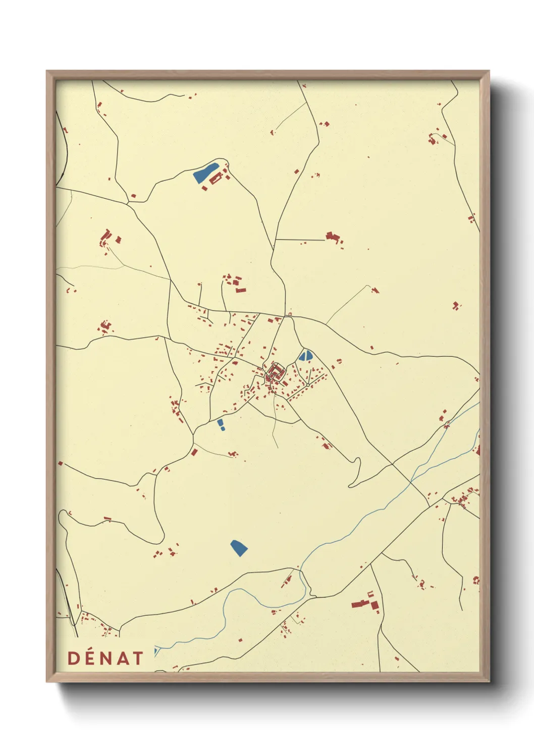 Un poster carteDénat