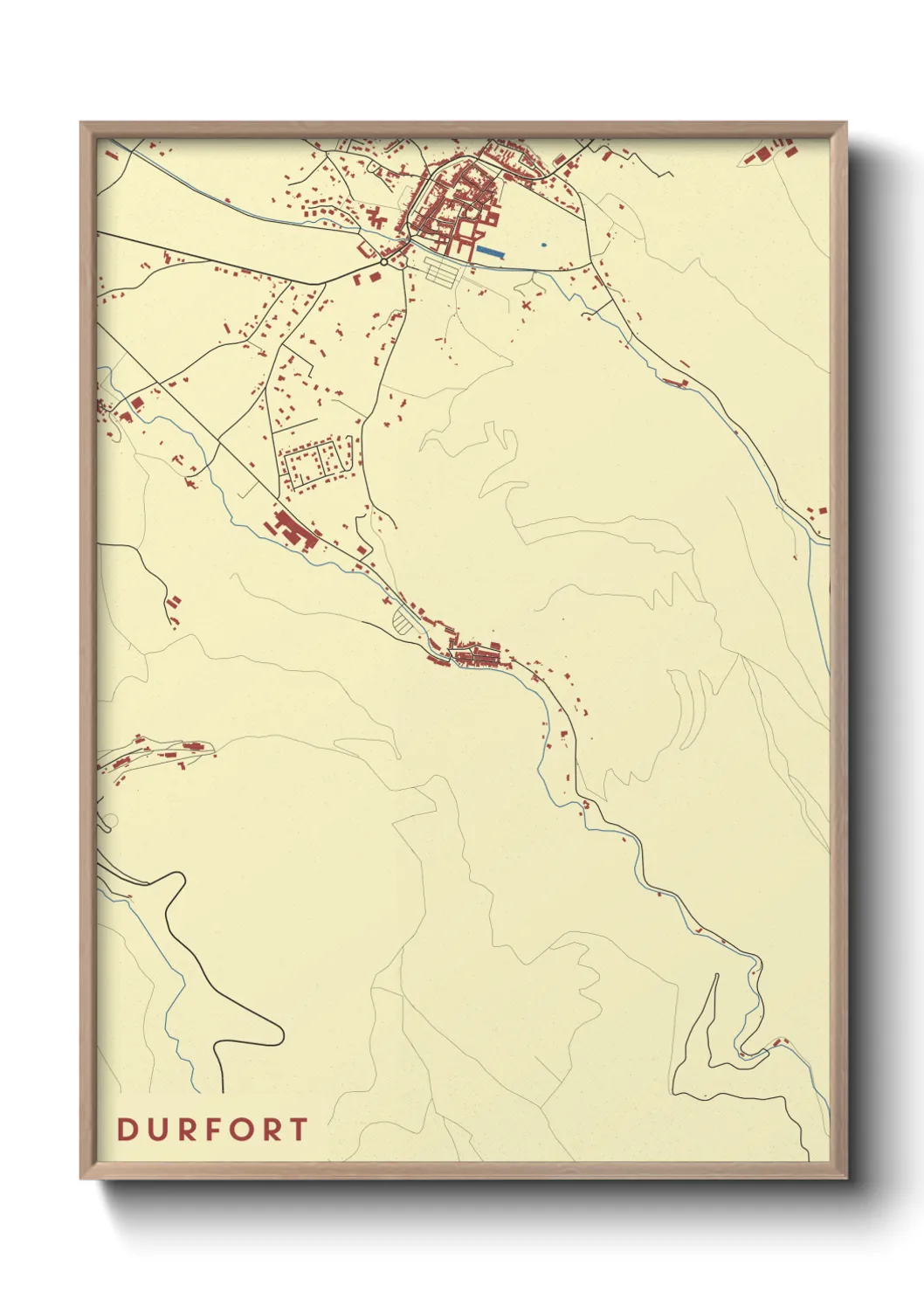 Un poster carteDurfort