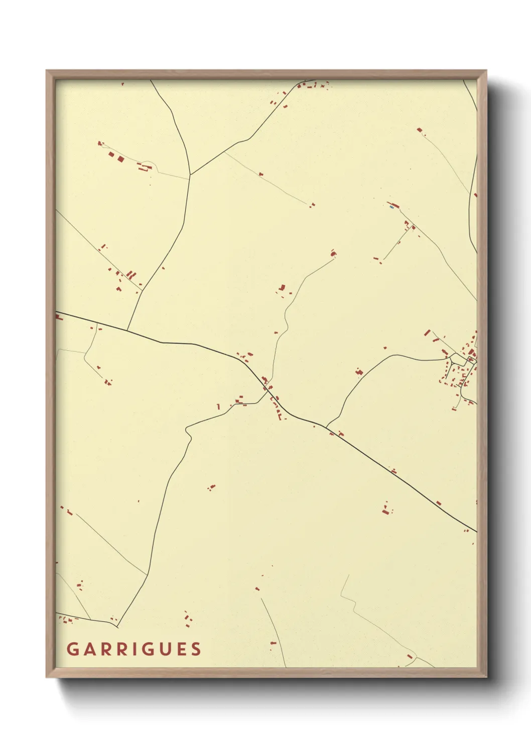 Un poster carteGarrigues