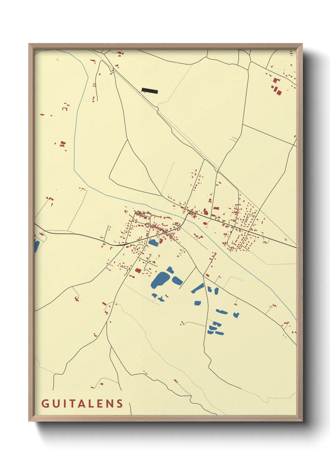 Un poster carteGuitalens