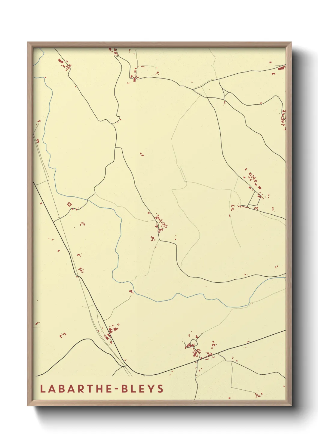 Un poster carteLabarthe-Bleys