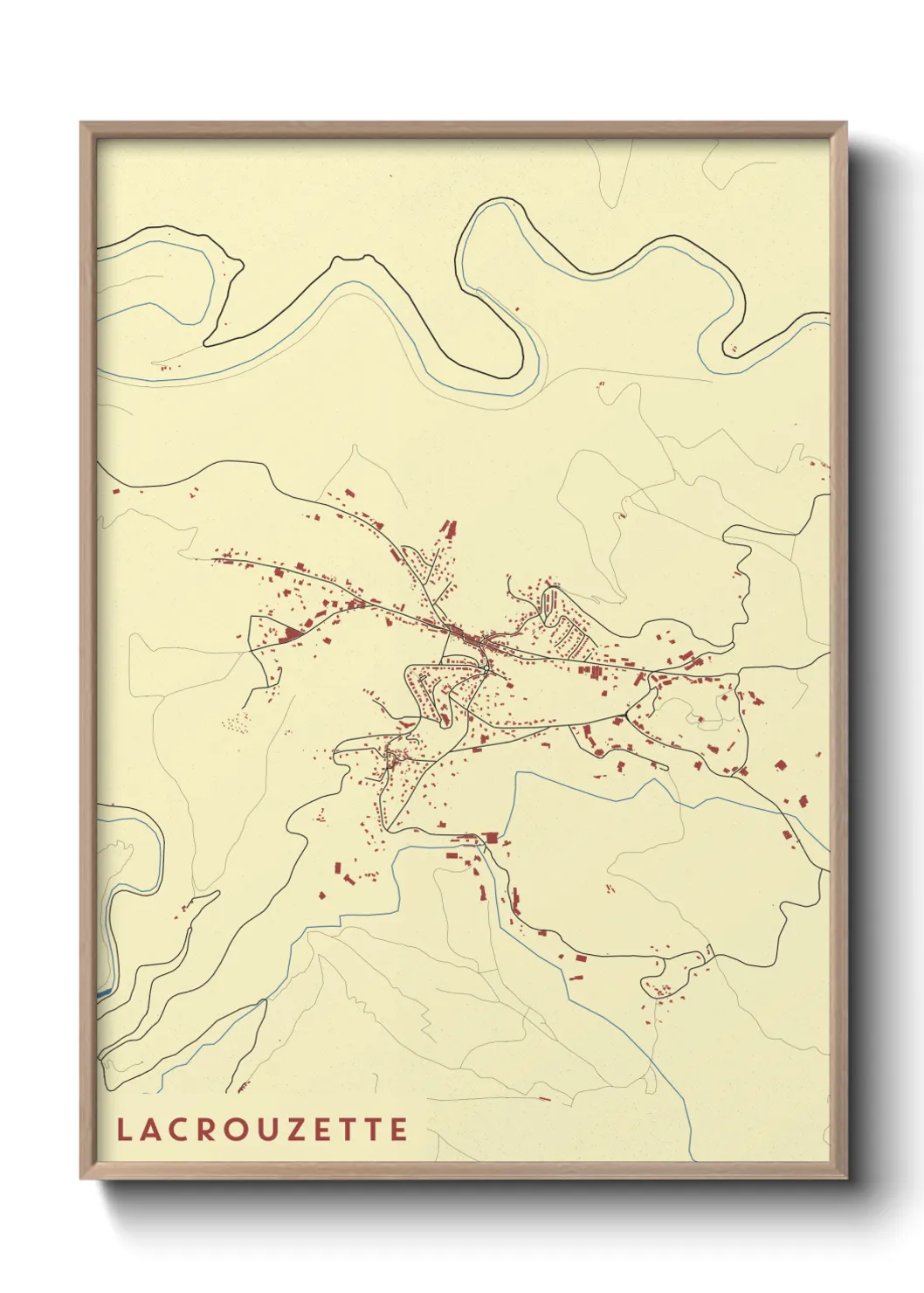 Un poster carteLacrouzette