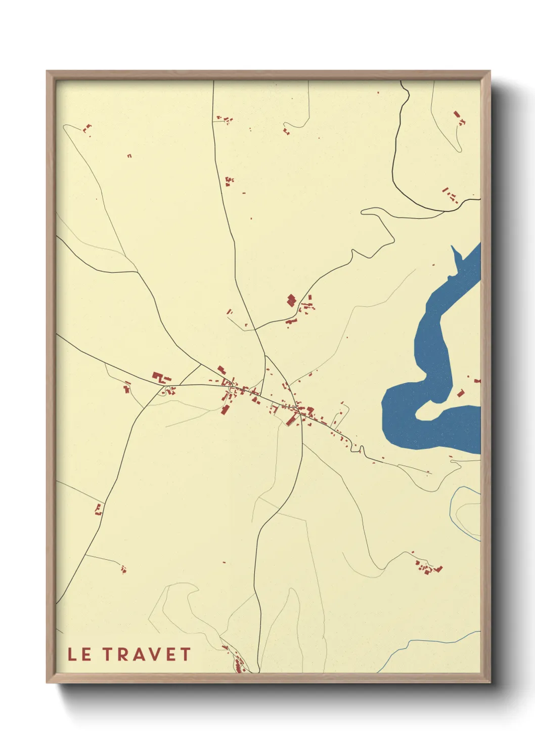 Un poster carteLe Travet