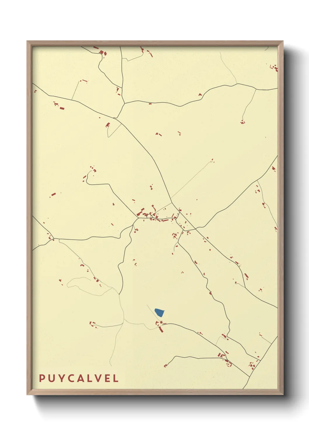 Un poster cartePuycalvel