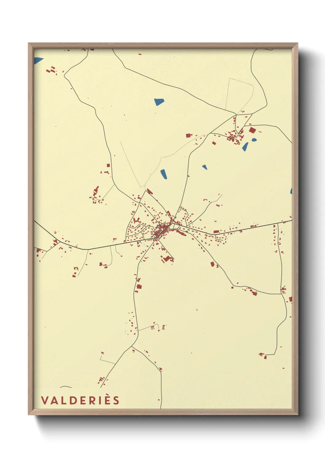 Un poster carteValderiès