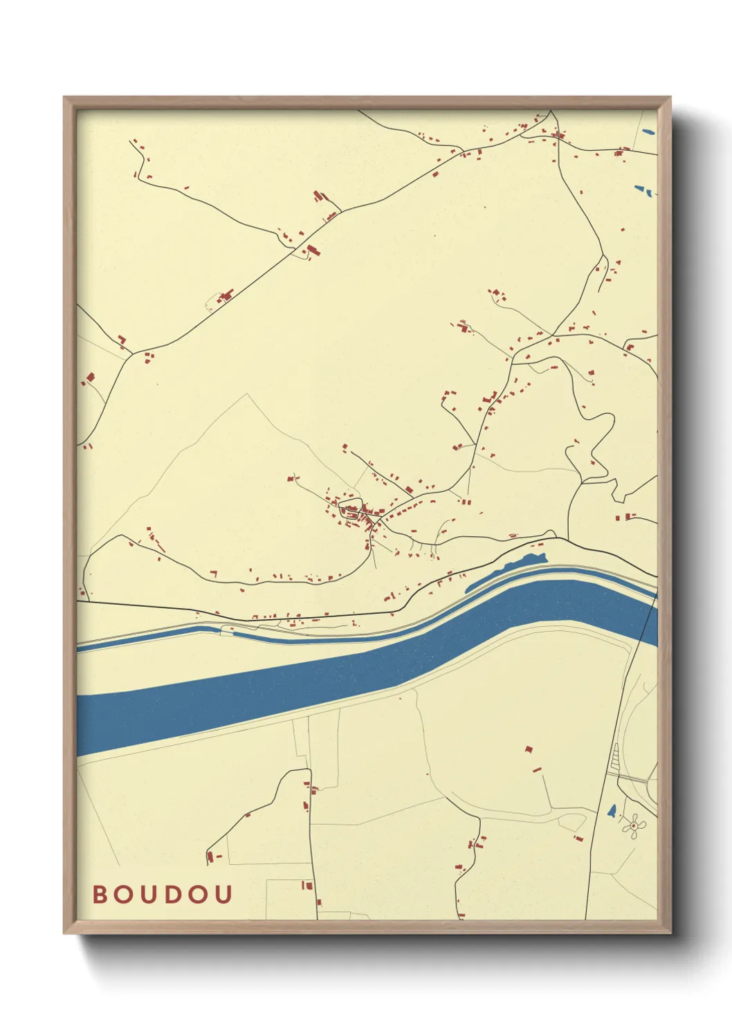 Un poster carteBoudou