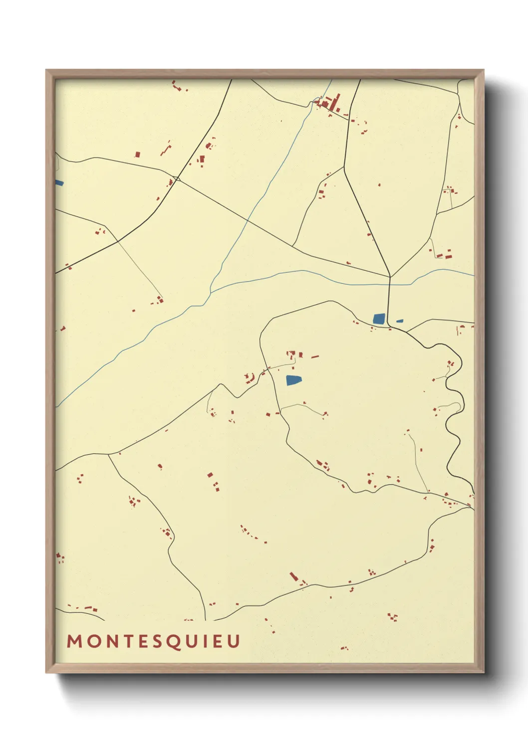 Un poster carteMontesquieu