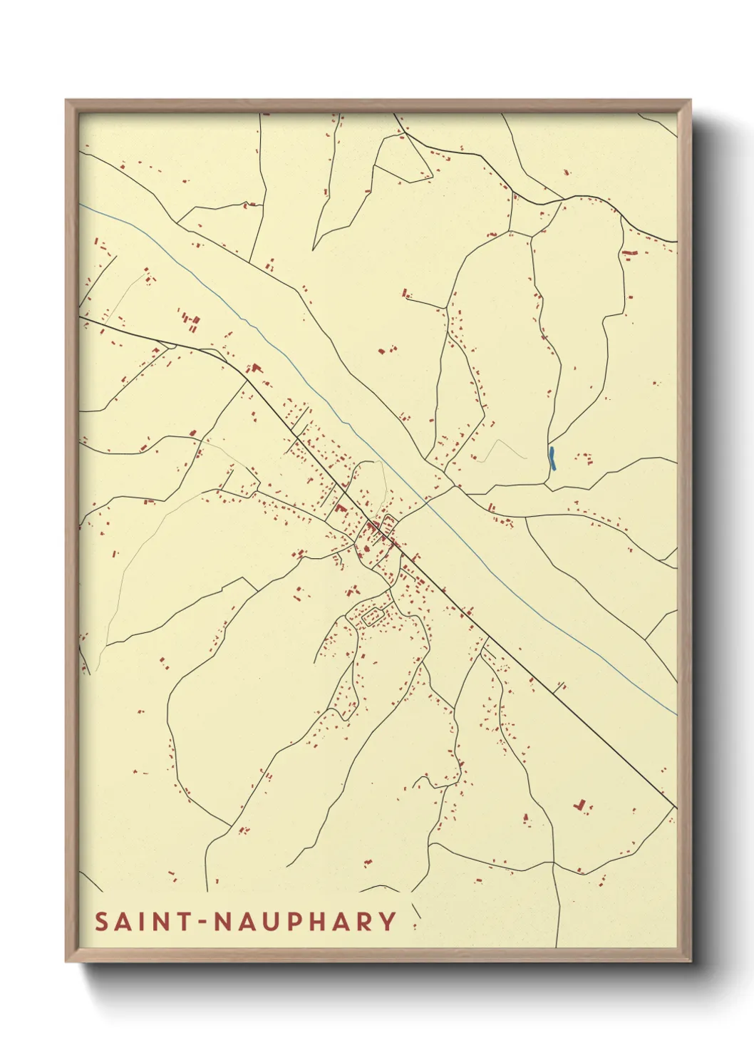 Un poster carteSaint-Nauphary