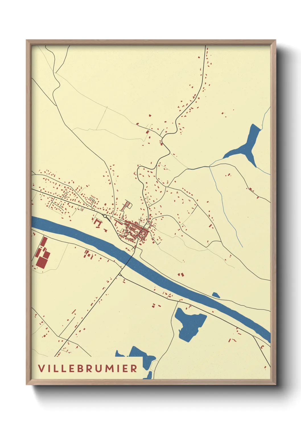 Un poster carteVillebrumier