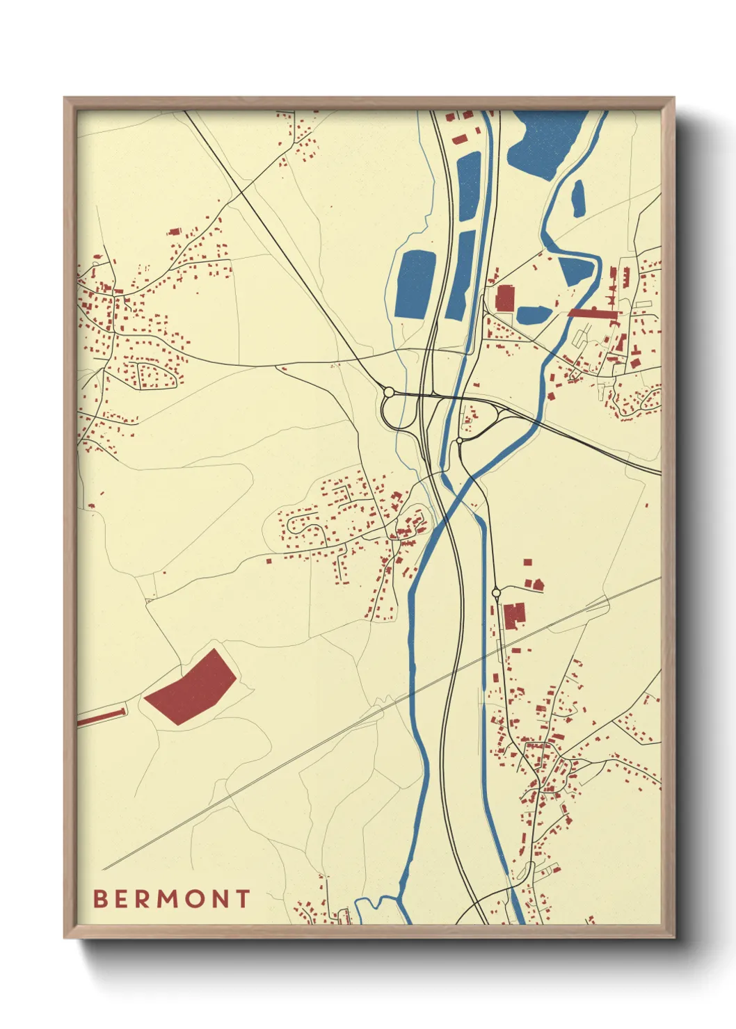Un poster carteBermont