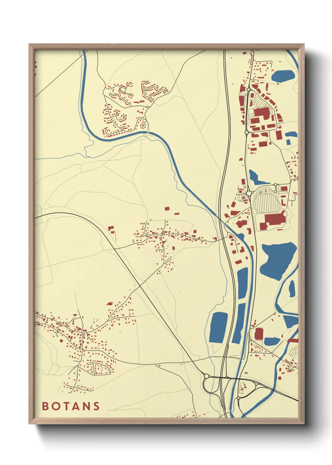 Un poster carteBotans