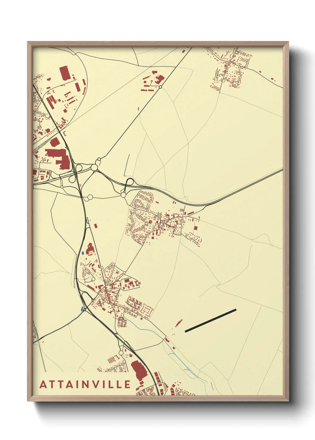 Un poster carteAttainville