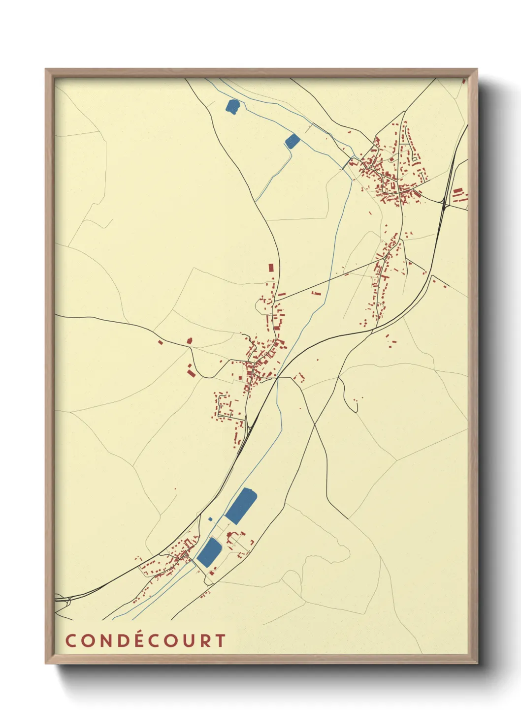 Un poster carteCondécourt