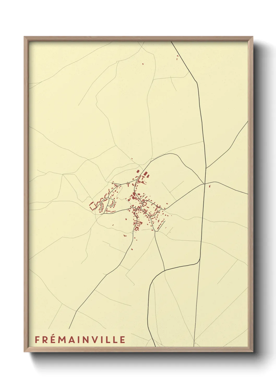 Un poster carteFrémainville