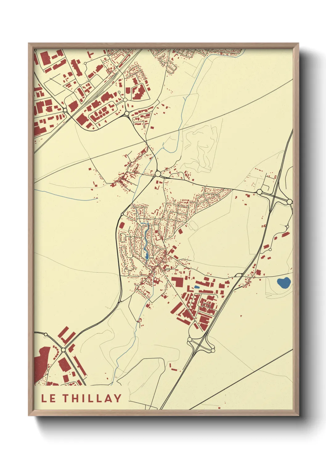 Un poster carteLe Thillay