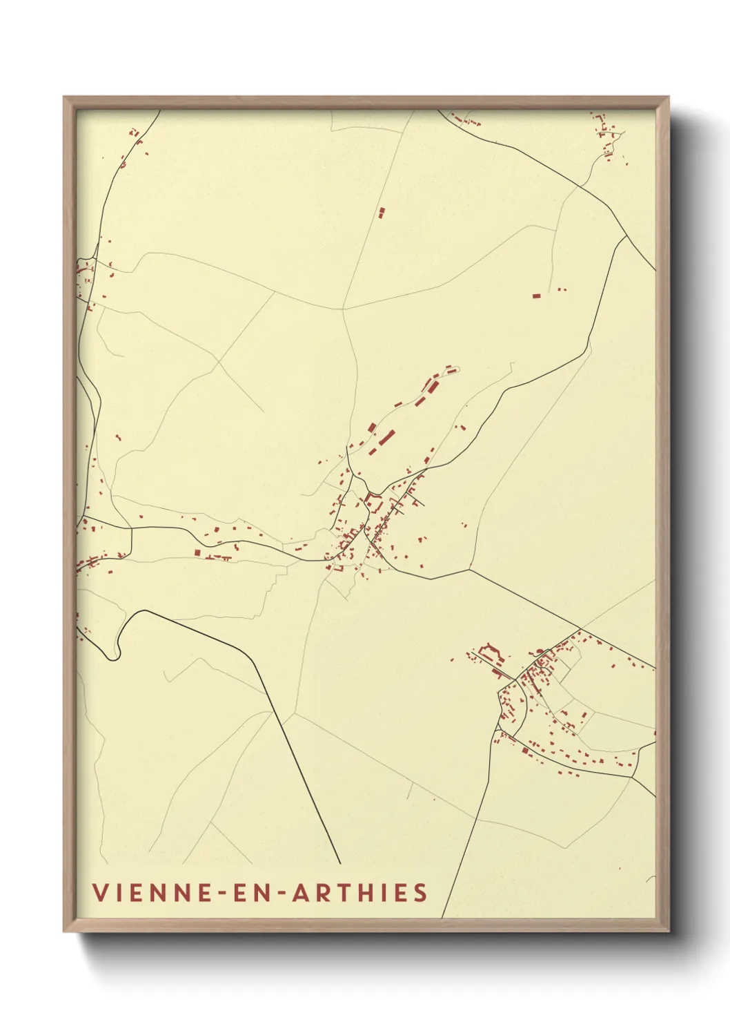 Un poster carteVienne-en-Arthies