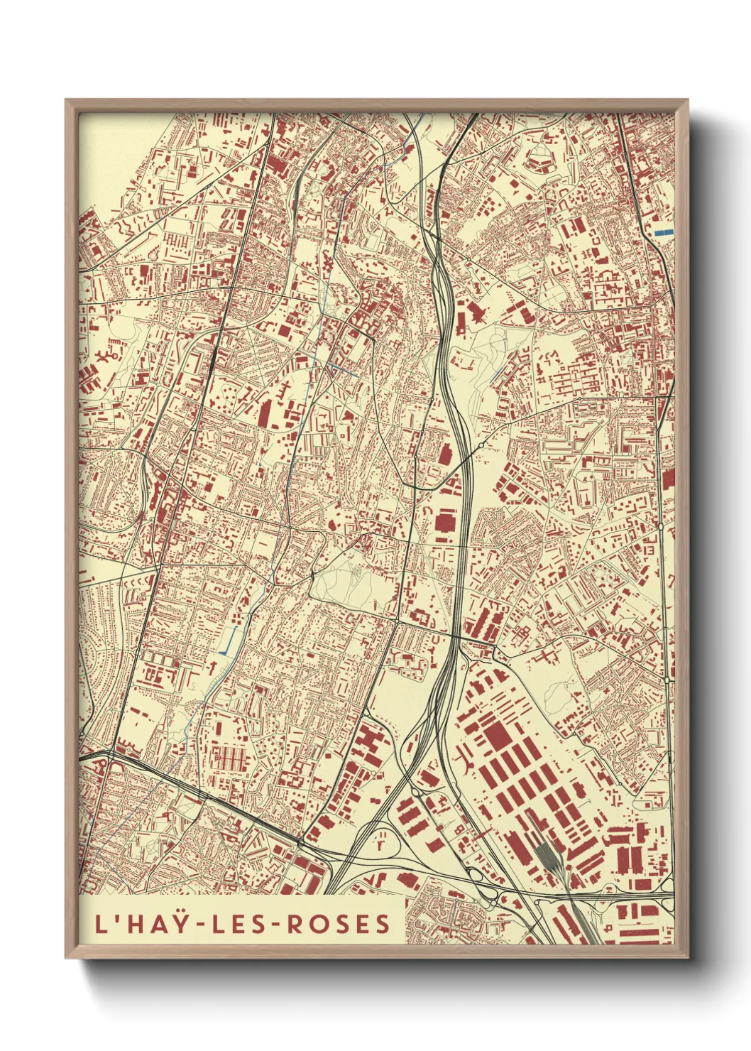 Un poster carteL'Haÿ-les-Roses