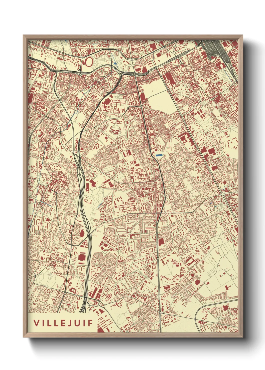 Un poster carteVillejuif