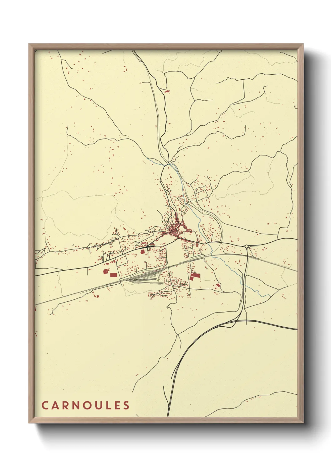 Un poster carteCarnoules